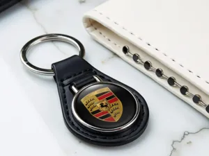 Porsche Benutzerdefinierte Acryl Schlüsselanhänger Edle Kraft